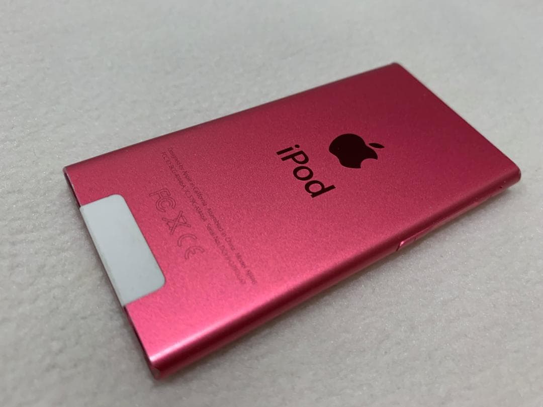 【美品】Apple iPod nano 第7世代 16GB ピンク