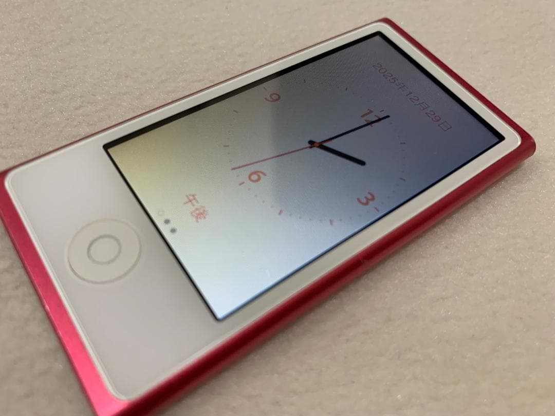 【美品】Apple iPod nano 第7世代 16GB ピンク