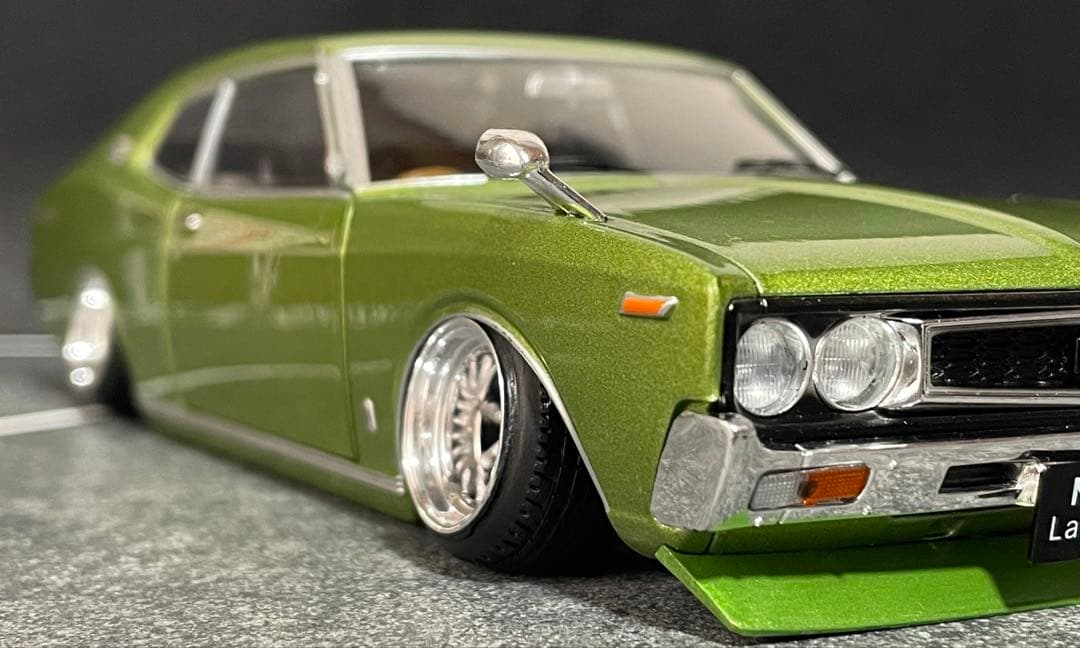 1/24 アシェット 国産名車 NISSAN ローレル SGX 改 カスタム