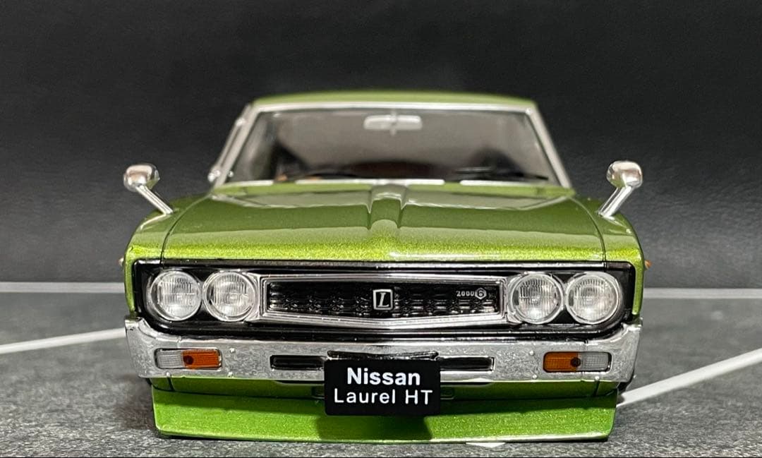 1/24 アシェット 国産名車 NISSAN ローレル SGX 改 カスタム