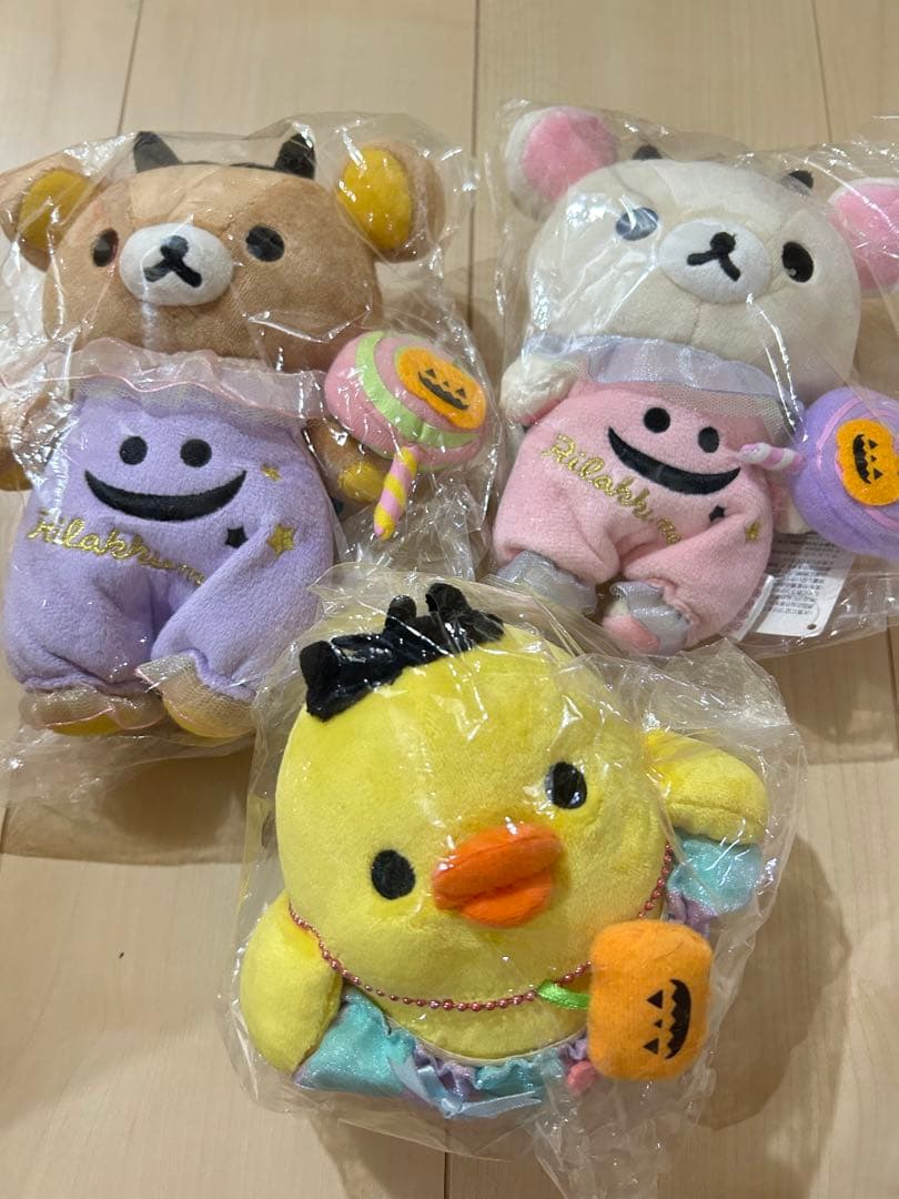 リラックマ　ハロウィン　ぬいぐるみセット
