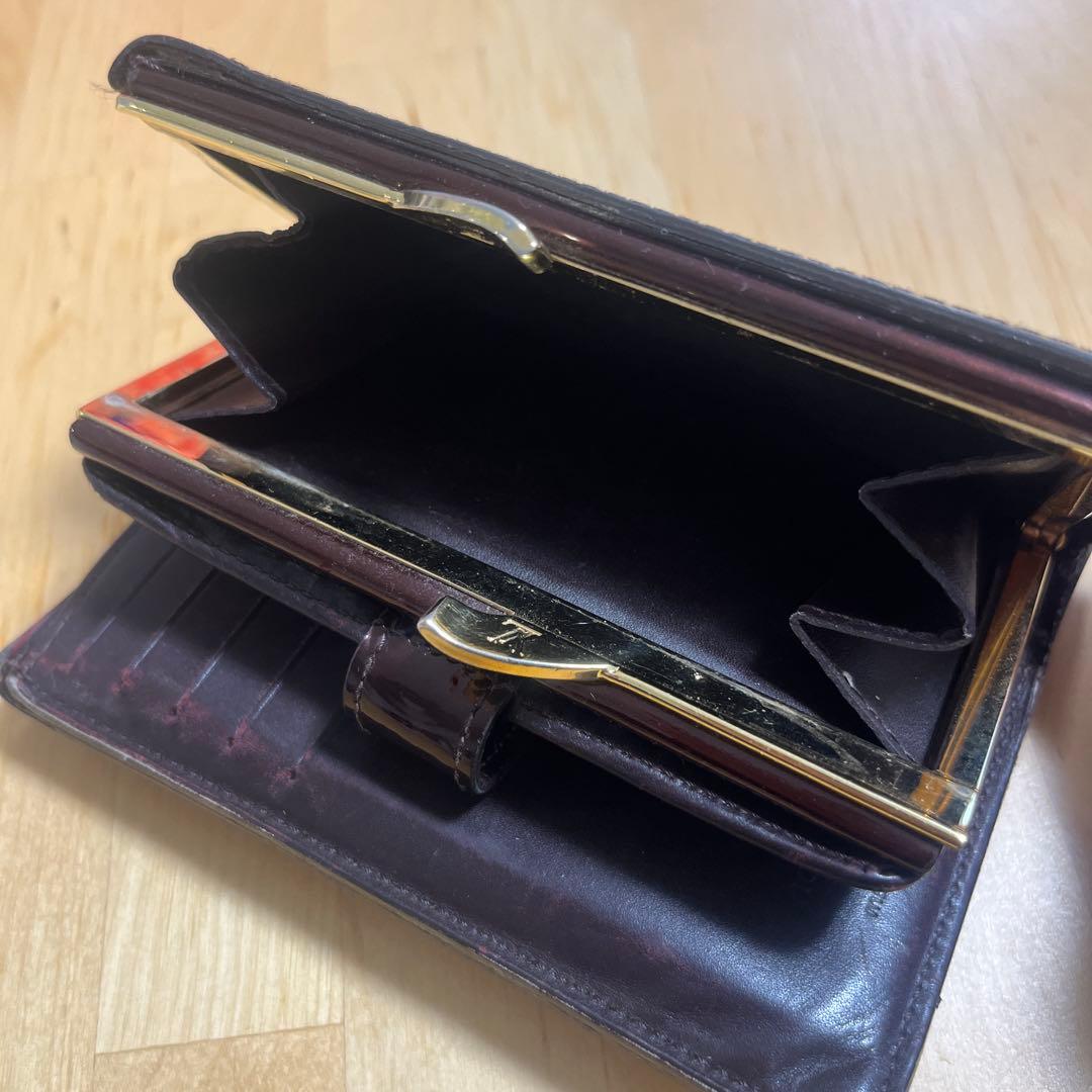 Louis Vuitton 二つ折り財布 ワインレッド