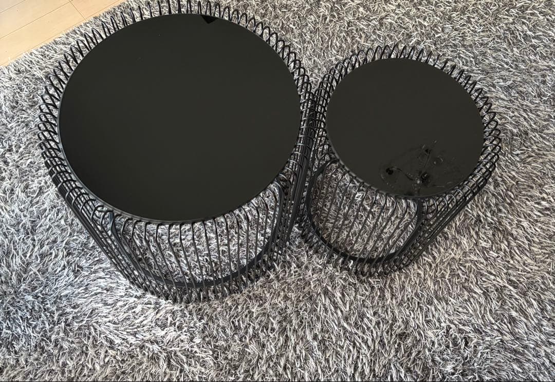 KARE ワイヤーブラック　サイドテーブル(大)