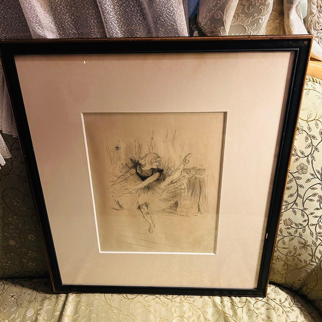 リトグラフ　Henri de Toulouse-Lautrec