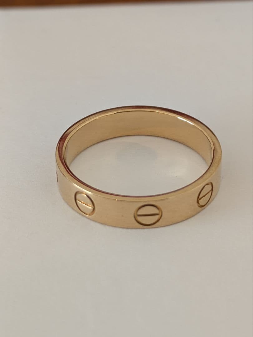 カルティエ Cartier ラブリング LoveRing 18K YG 49