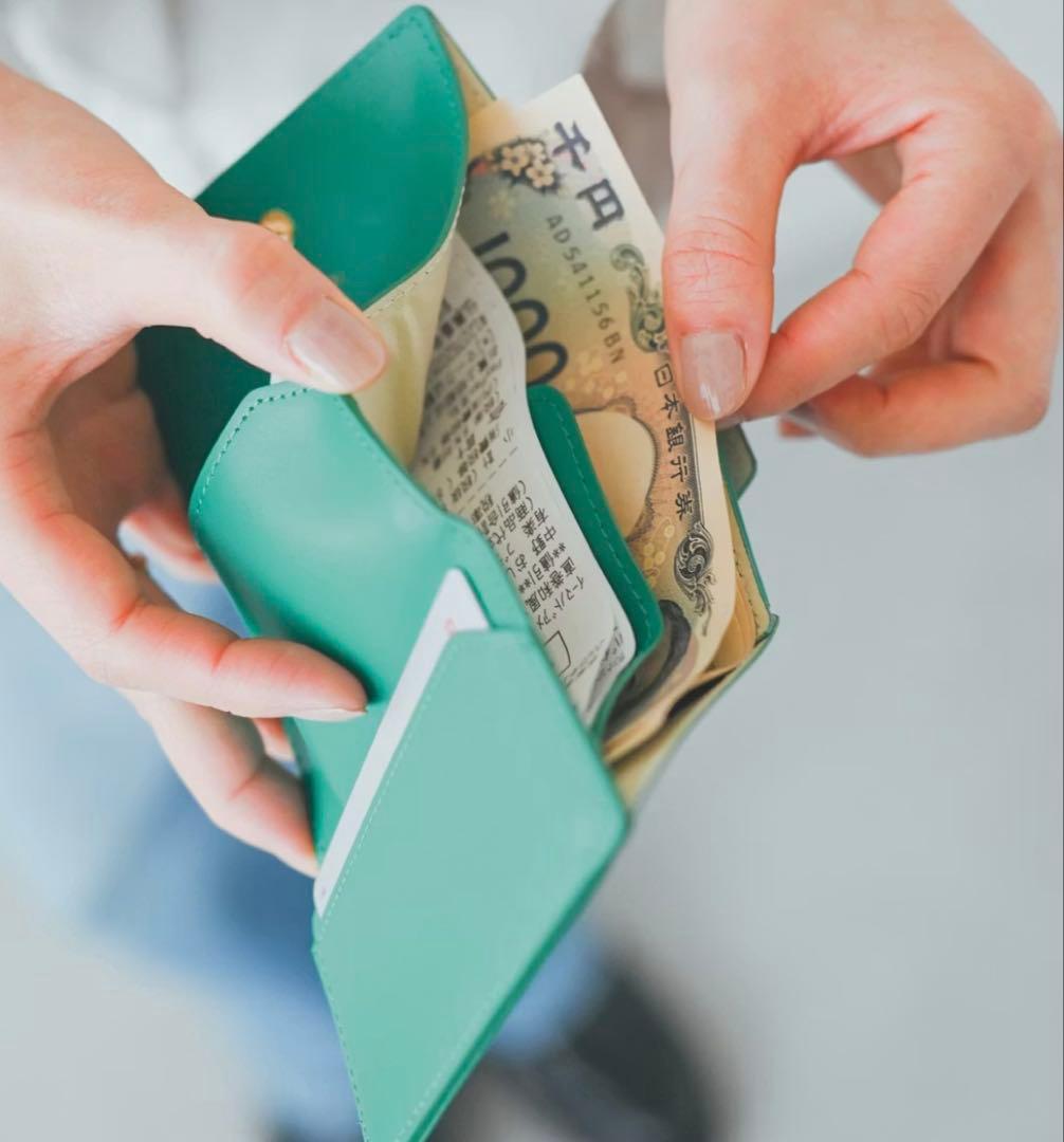 手のひらサイズの本革財布　KURASHI&Trips PUBLISHING