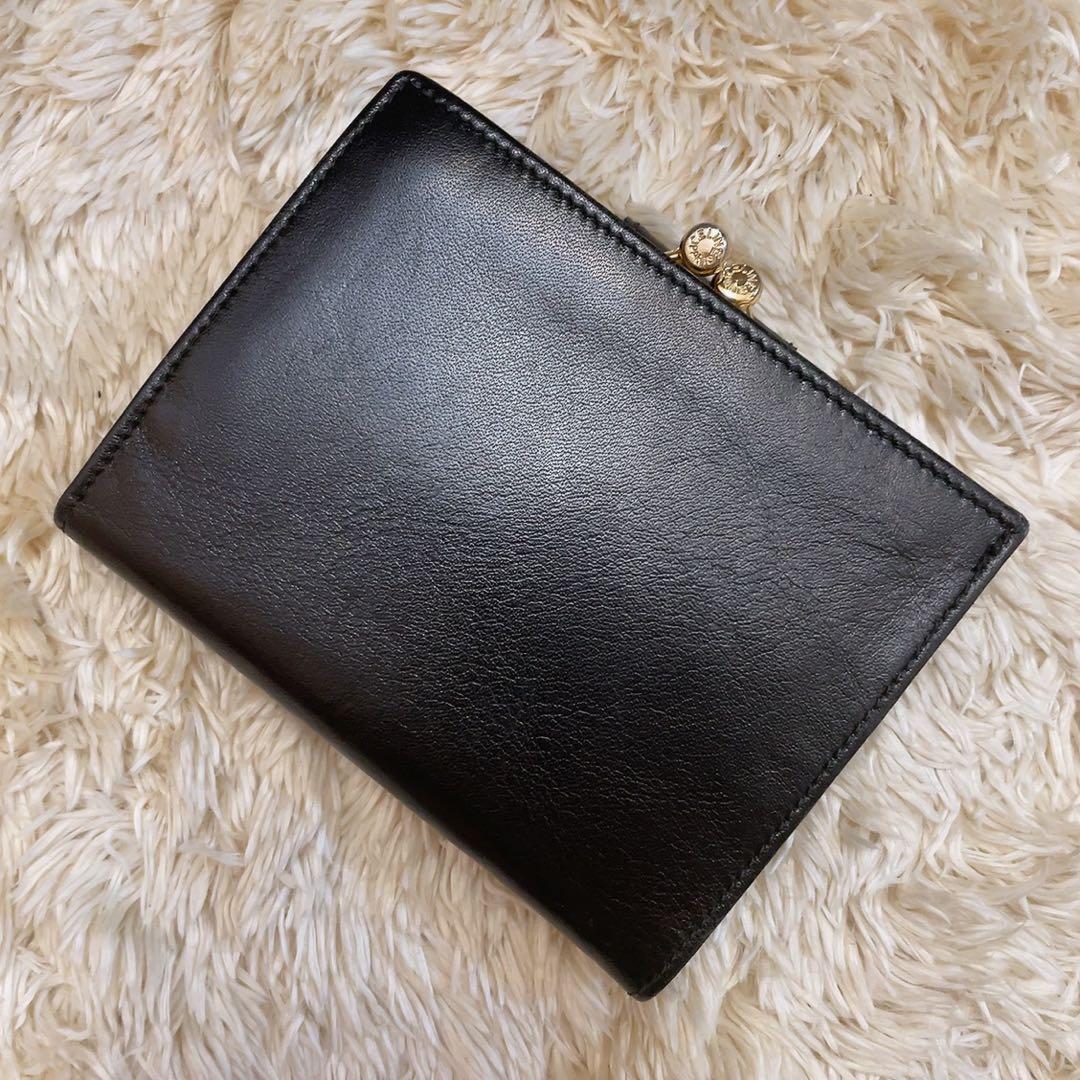 CELINE 二つ折り財布 ブラック　ヴィンテージセリーヌ