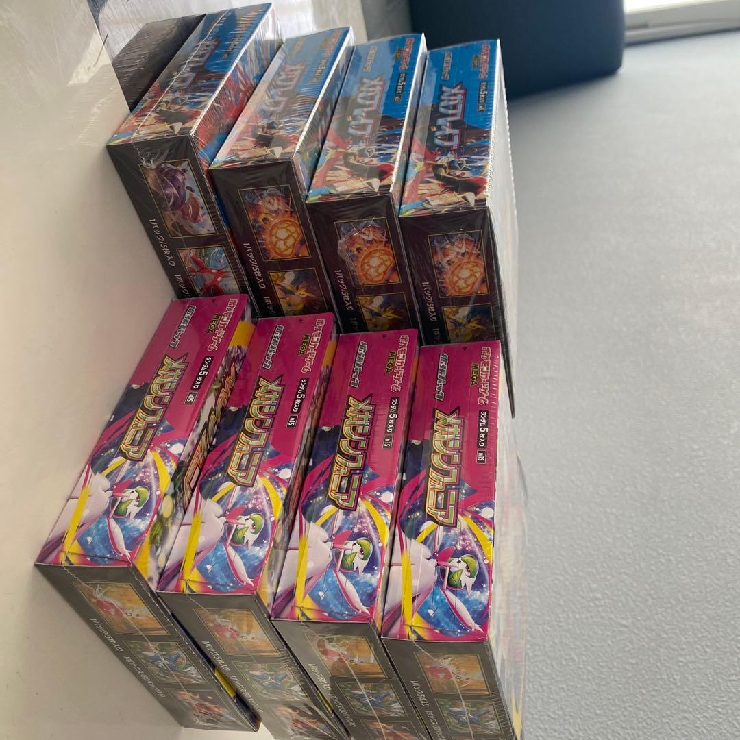 ポケカ BOX 即日発送各4個、計8個セットメガシンフォニア　メガブレイブ