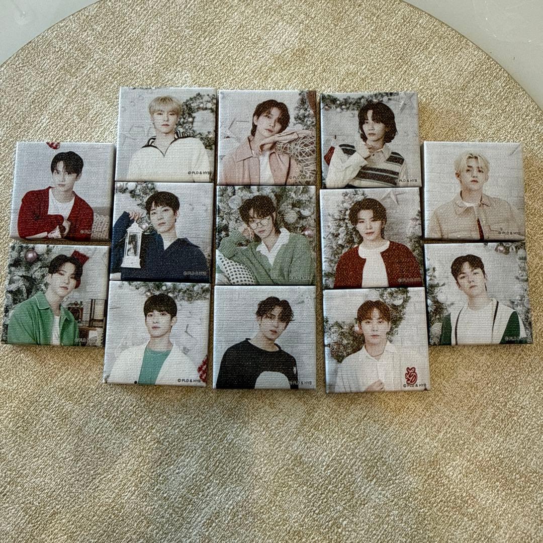 SEVENTEEN キャンバスアートマグネットセット 13種　コンプ
