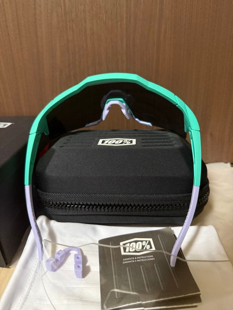 超美品　100% サングラス　スピードクラフト　ワンハンドレッド