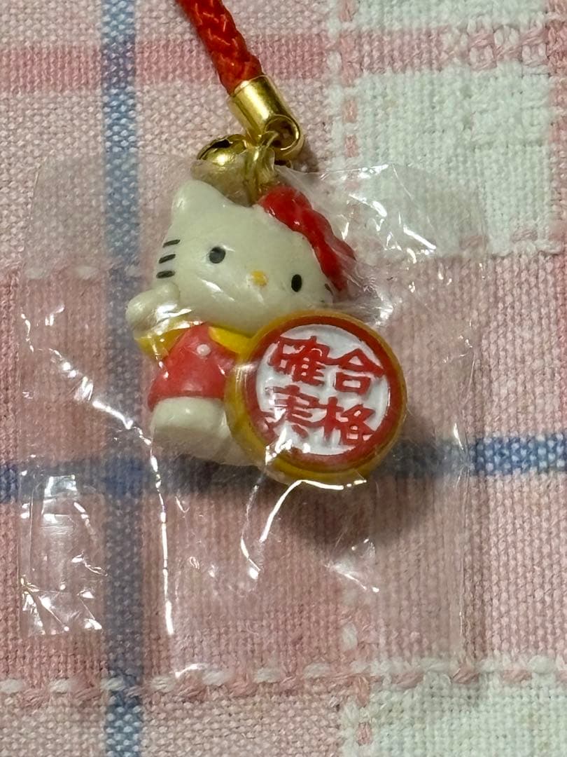 ハローキティ根付ストラップ 開運祈願６種セット