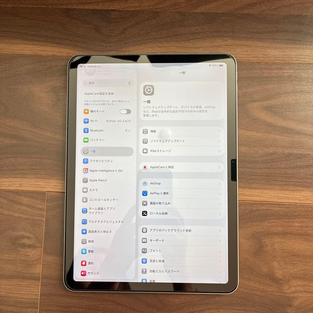 Apple iPad Air 11inch M2 128GB WiFi シルバー