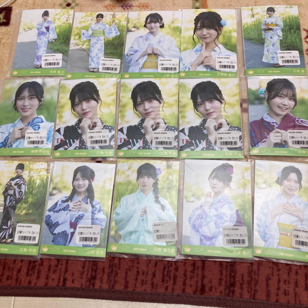 ニアジョイ 生写真 今、恋をしている　未開封 新品 15セット