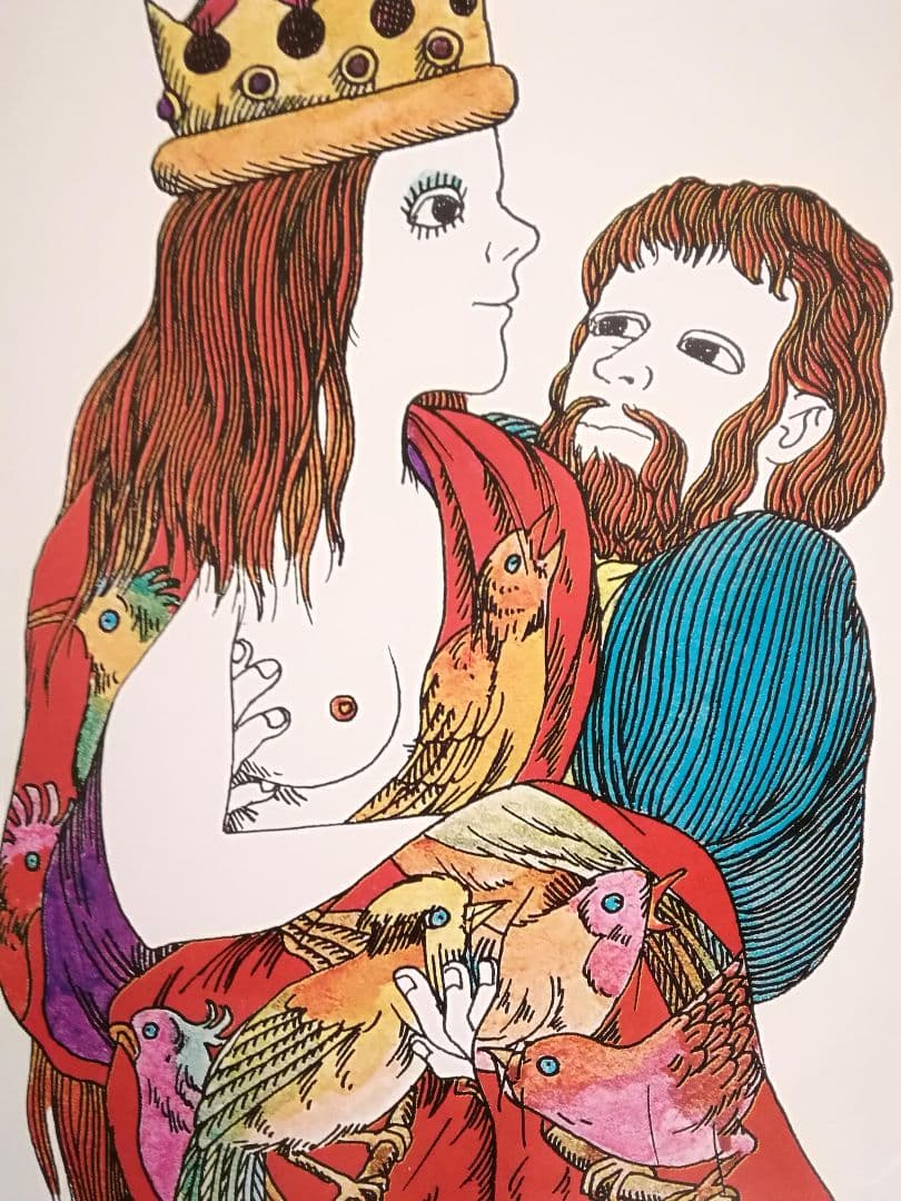 逸品　伊坂芳太良　伊坂芳太良作品集成　発売告知ポスター　パルコ　1983年