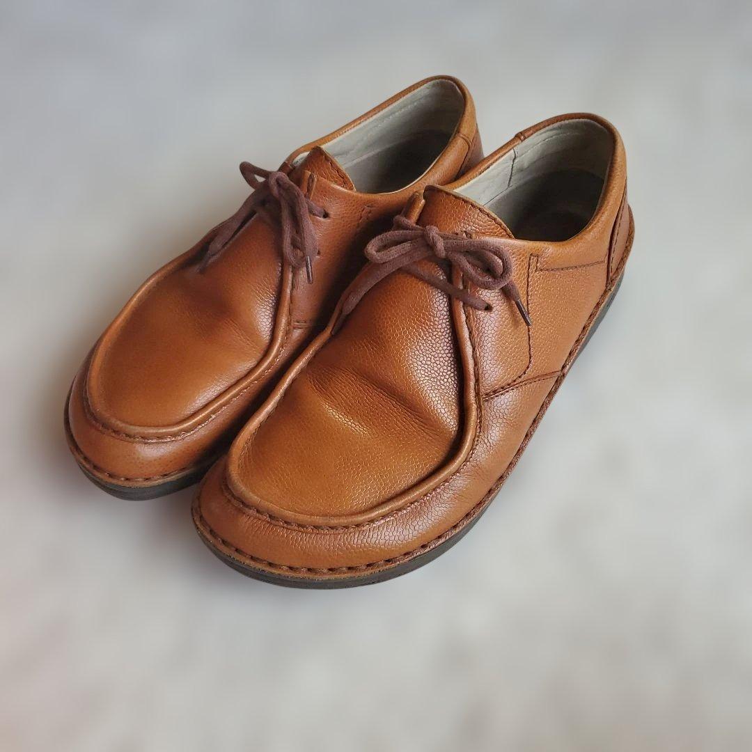 ビルケンシュトック パサデナ プレミアムコニャックチロリアンシューズ