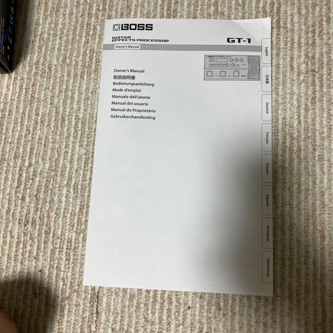 BOSS GT-1 ギターエフェクター　概要欄必読