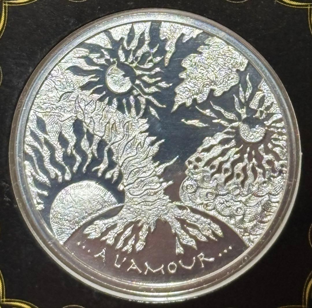 造幣局 ICDC 最優秀賞 純銀メダル2枚セット 2001/2010 完品