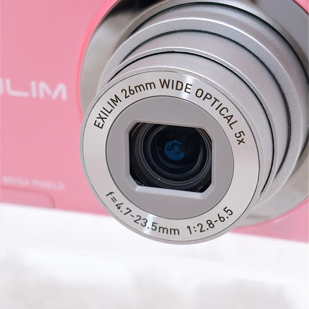 【美品】CASIO EXILIM EX-ZS6 デジタルカメラ ピンク カシオ