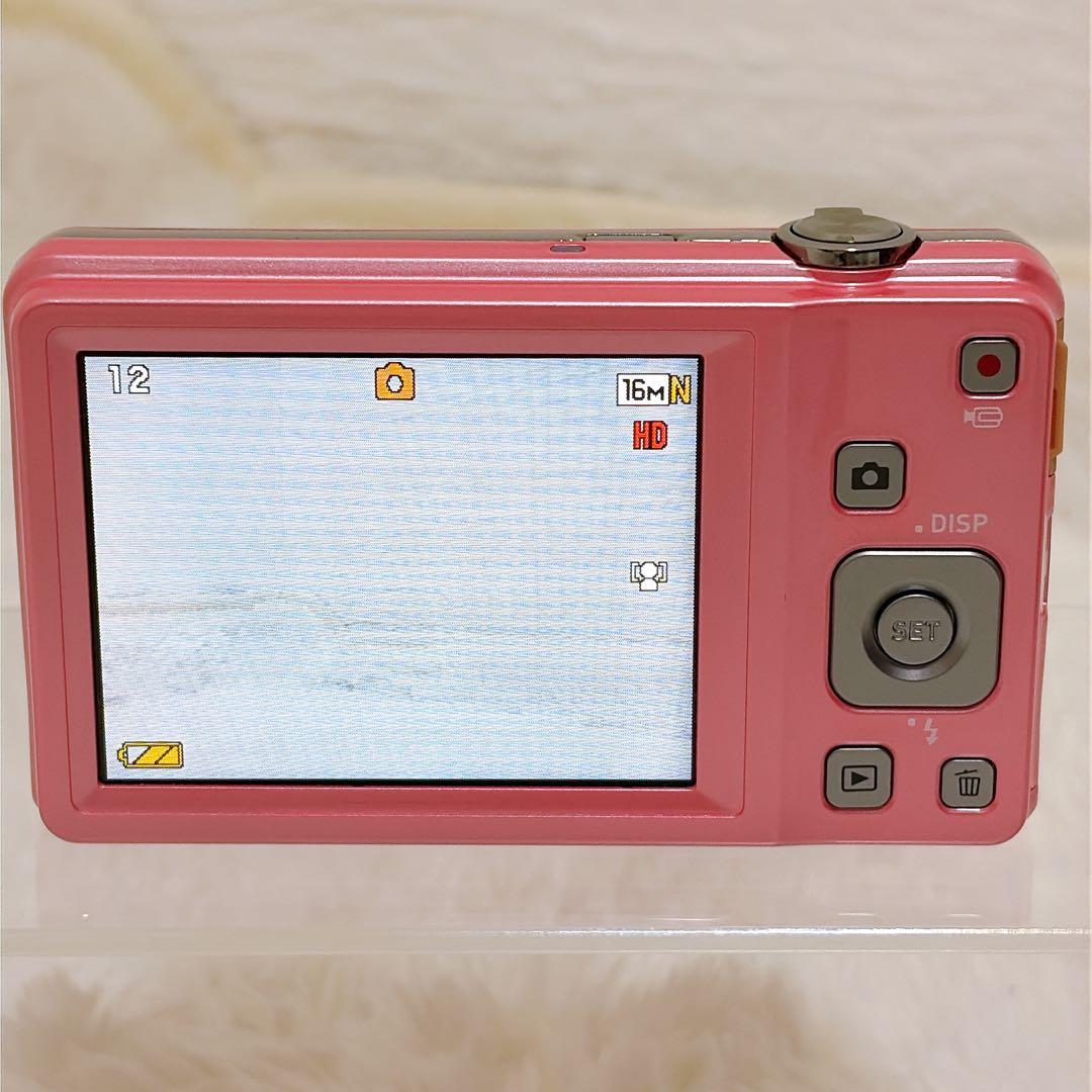 【美品】CASIO EXILIM EX-ZS6 デジタルカメラ ピンク カシオ