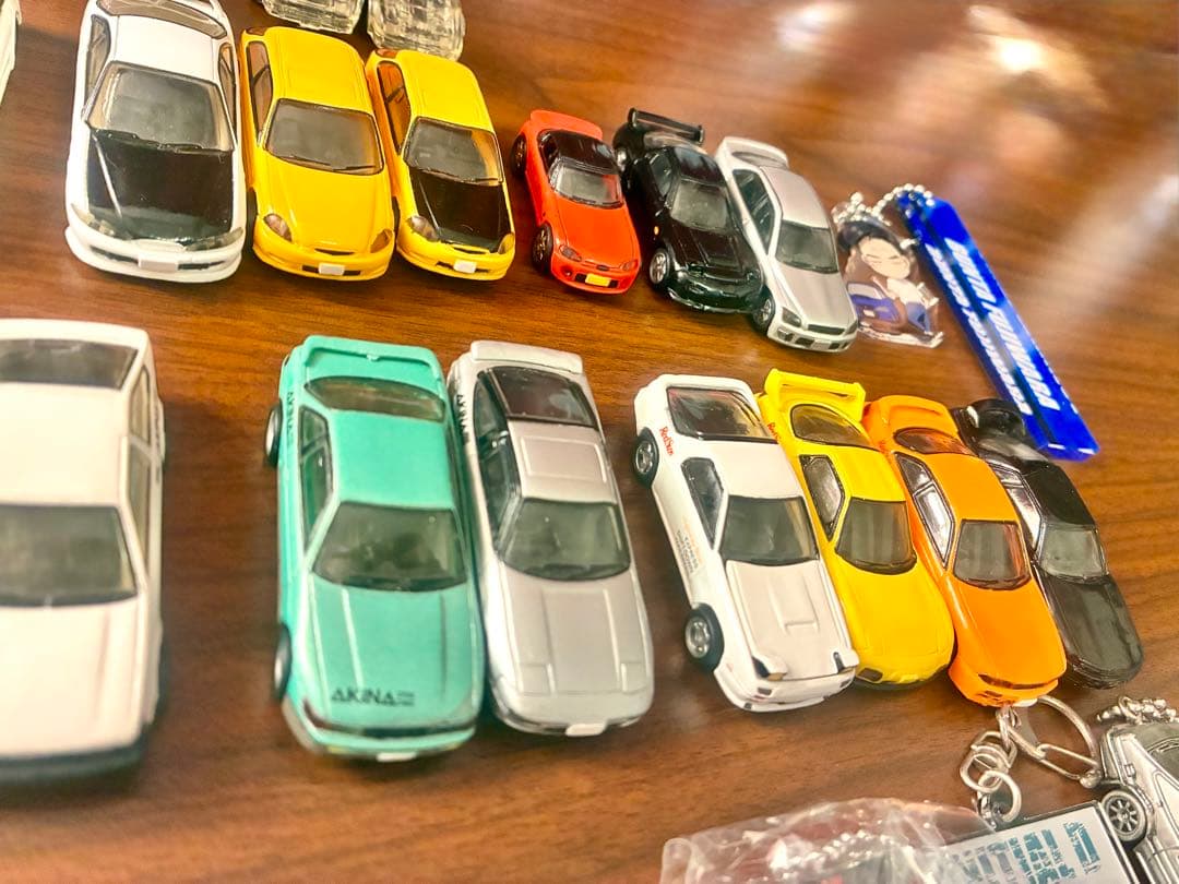 頭文字D トミカ ミニカーコレクション マスコットキーホルダー セット