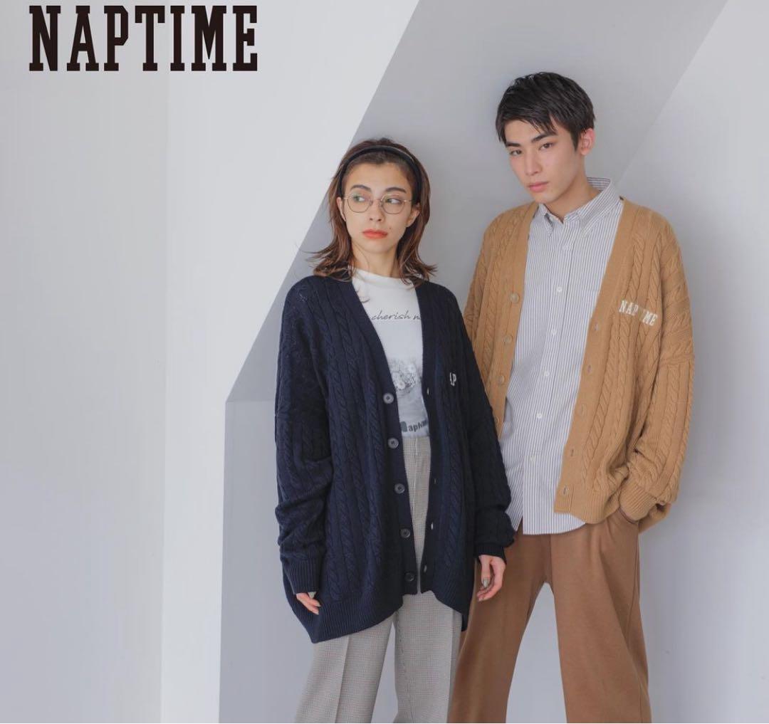 ナップタイム　naptime. Nissy 西島隆弘　カーディガン　ブラック