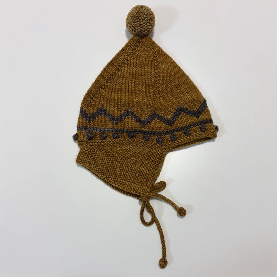 帽子 misha&puff Zig Zag Pointy mamaowl 6-12m