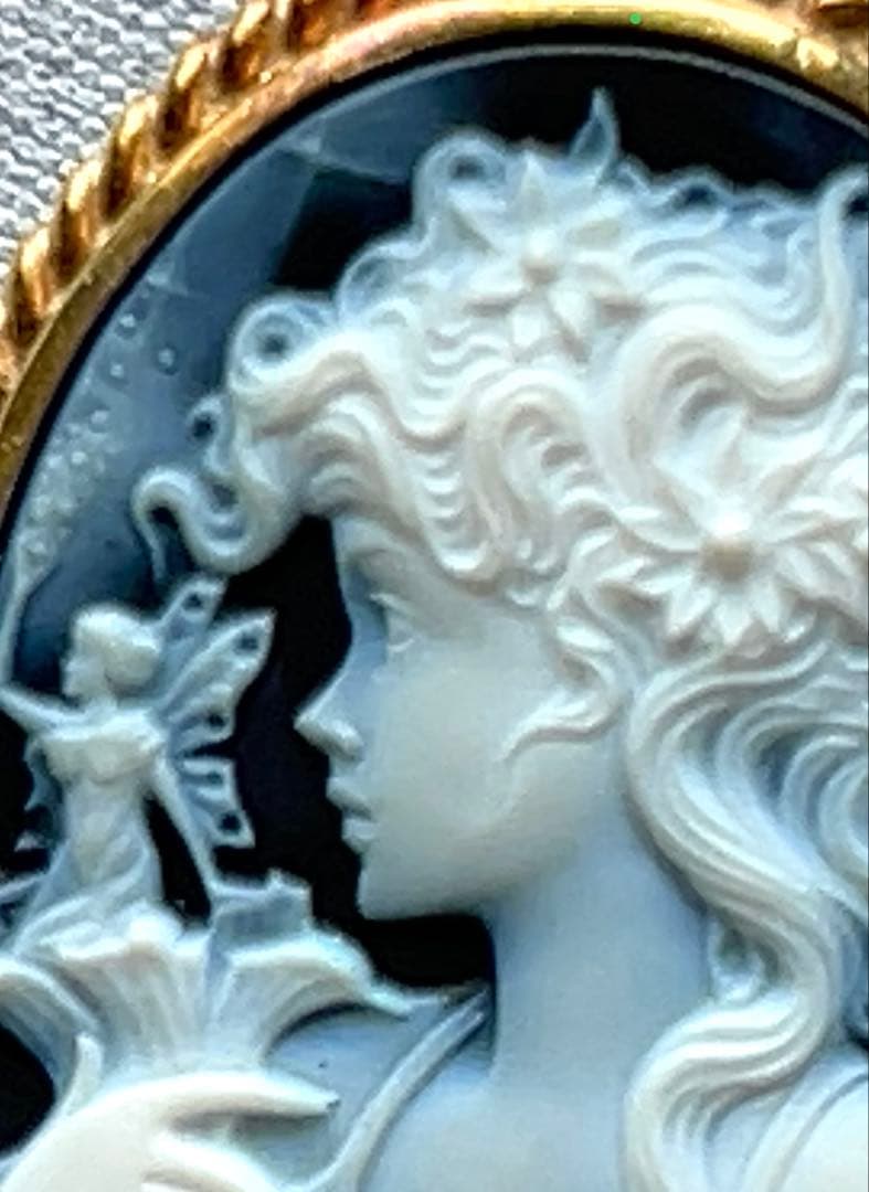 カメオ2way ブローチペンダントトップ