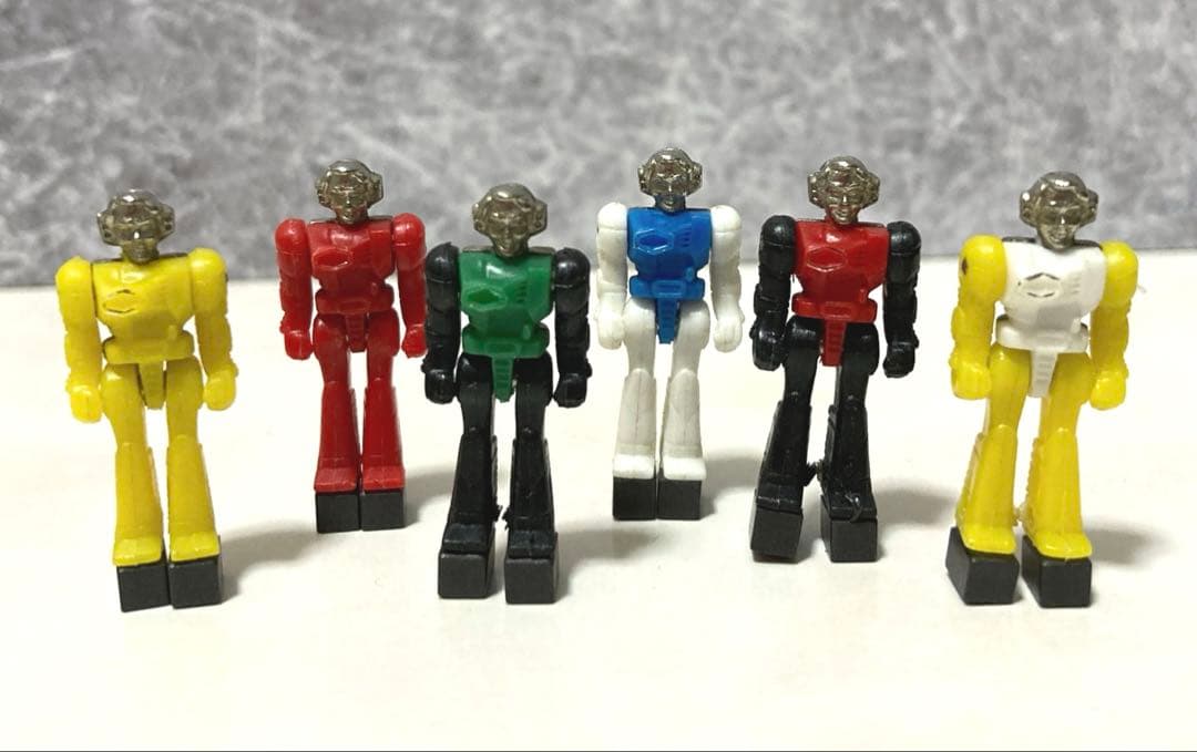 ダイアクロン 隊員 ブルー ホワイト 他 6点 当時物 タカラ