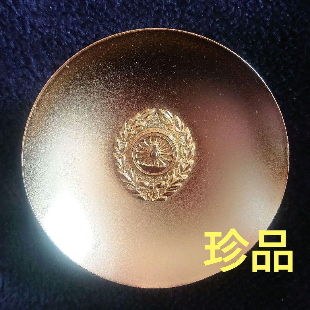 国鉄24KGP刻印入り 金杯 酒器 化粧箱入り 桐箱入り【レア 美品】