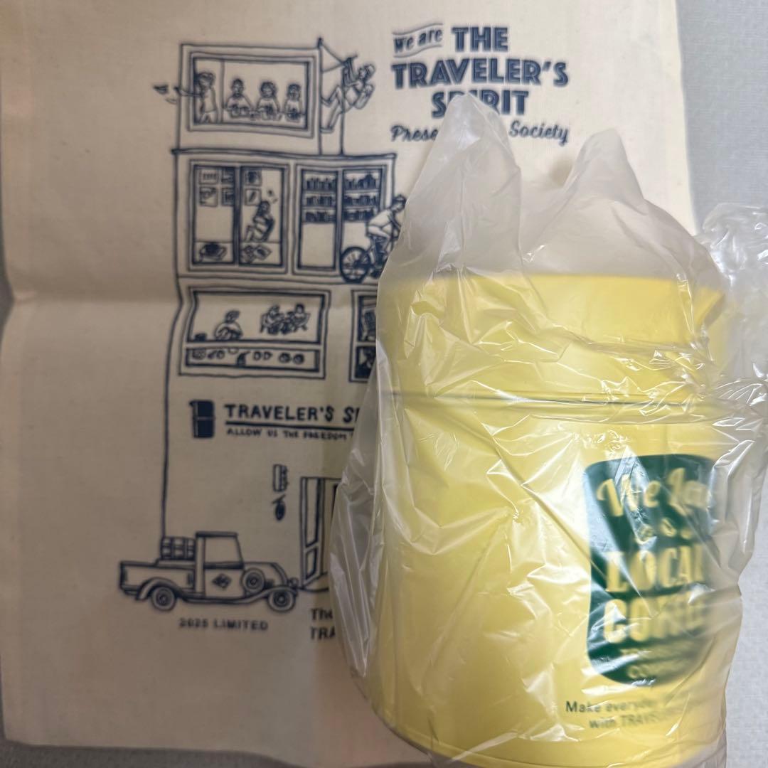 【新品】14周年缶 トラベラーズファクトリー TF ノベルティバッグ付き