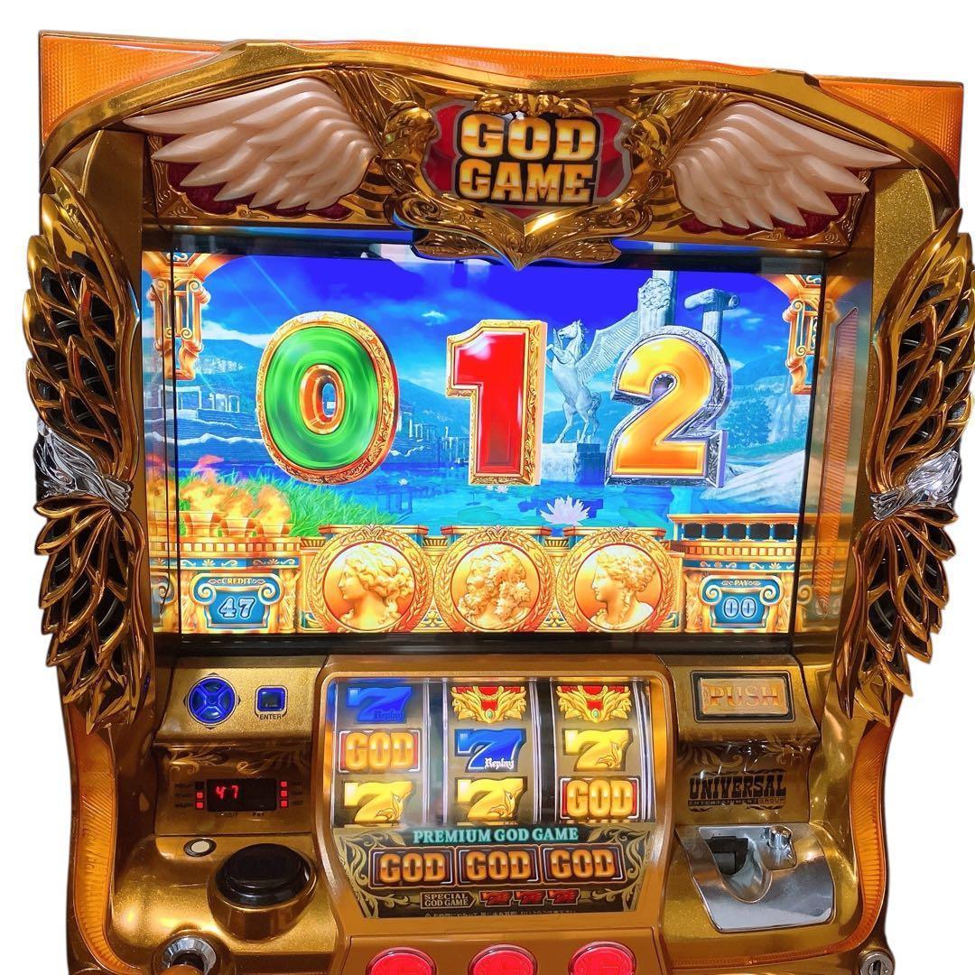 ミリオンゴッド 凱旋　スロットマシン　不要機　データカウンタ付き！