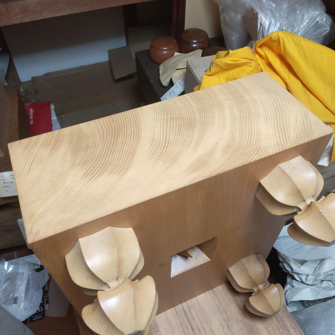 最終価格！宮崎県日向産脚付き碁盤5.5寸　新品未使用品