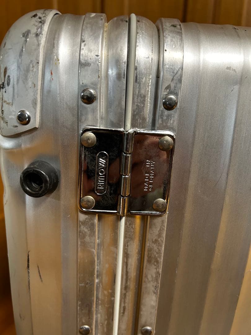 【内装極美品】RIMOWA RE-CRAFTED Check-In M アルミ