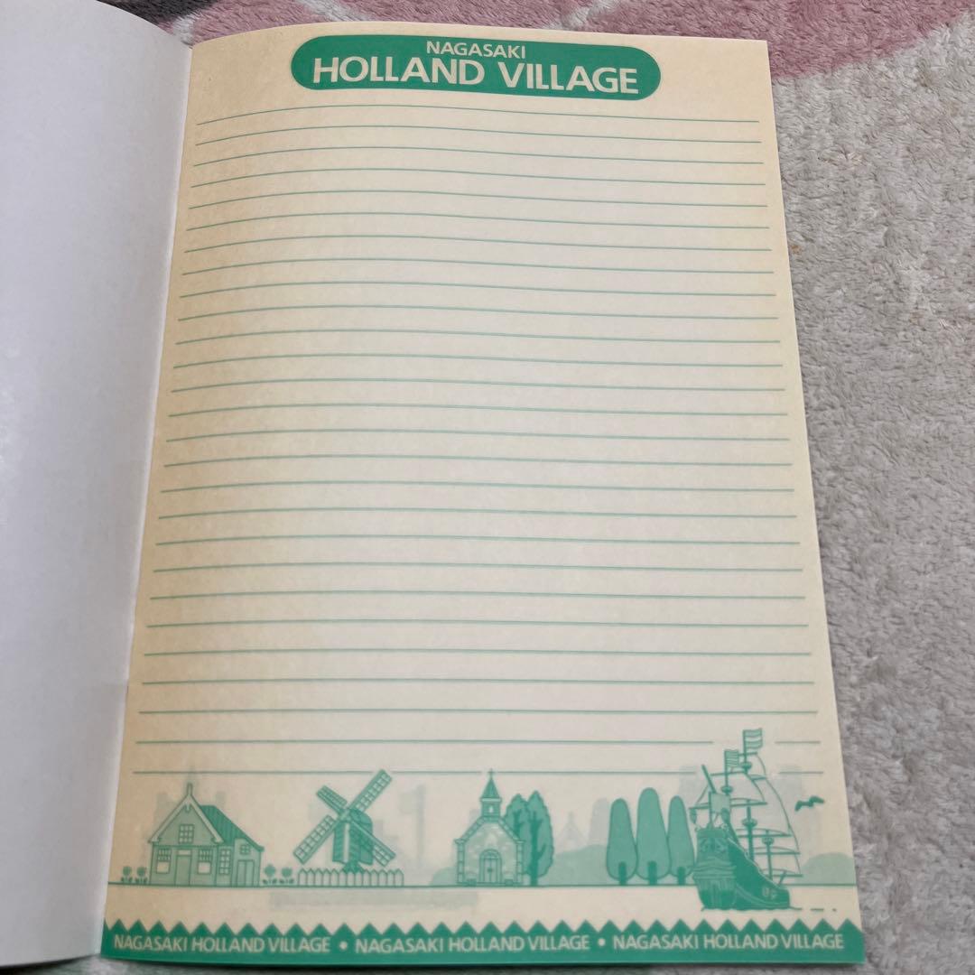 昭和レトロ1988年　サンリオ　ハローキティ 今は無き長崎オランダ村コラボノート