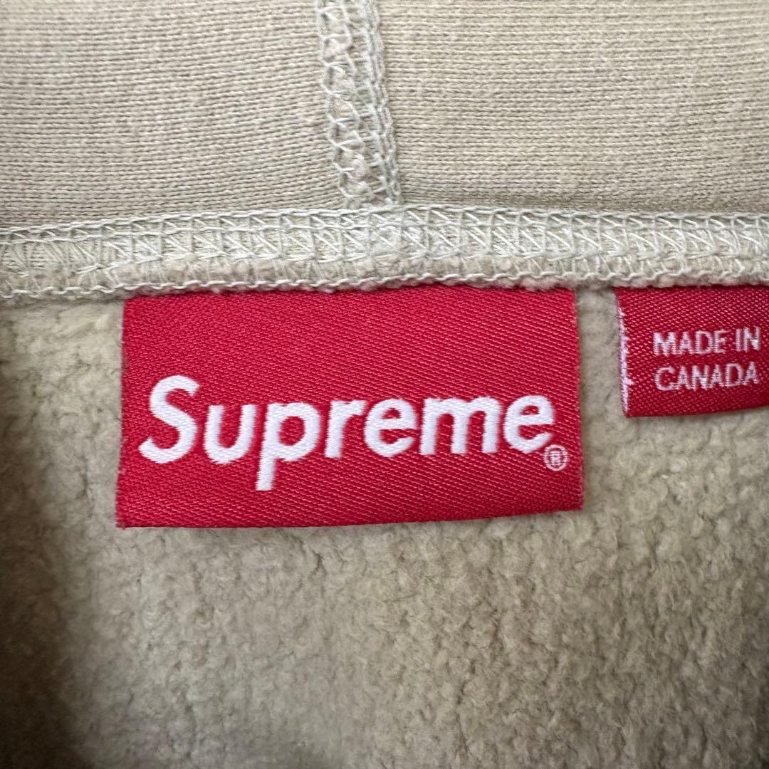 【激レア】SUPREME シュプリーム　パーカー　ボックスロゴ　スウェット　刺繍