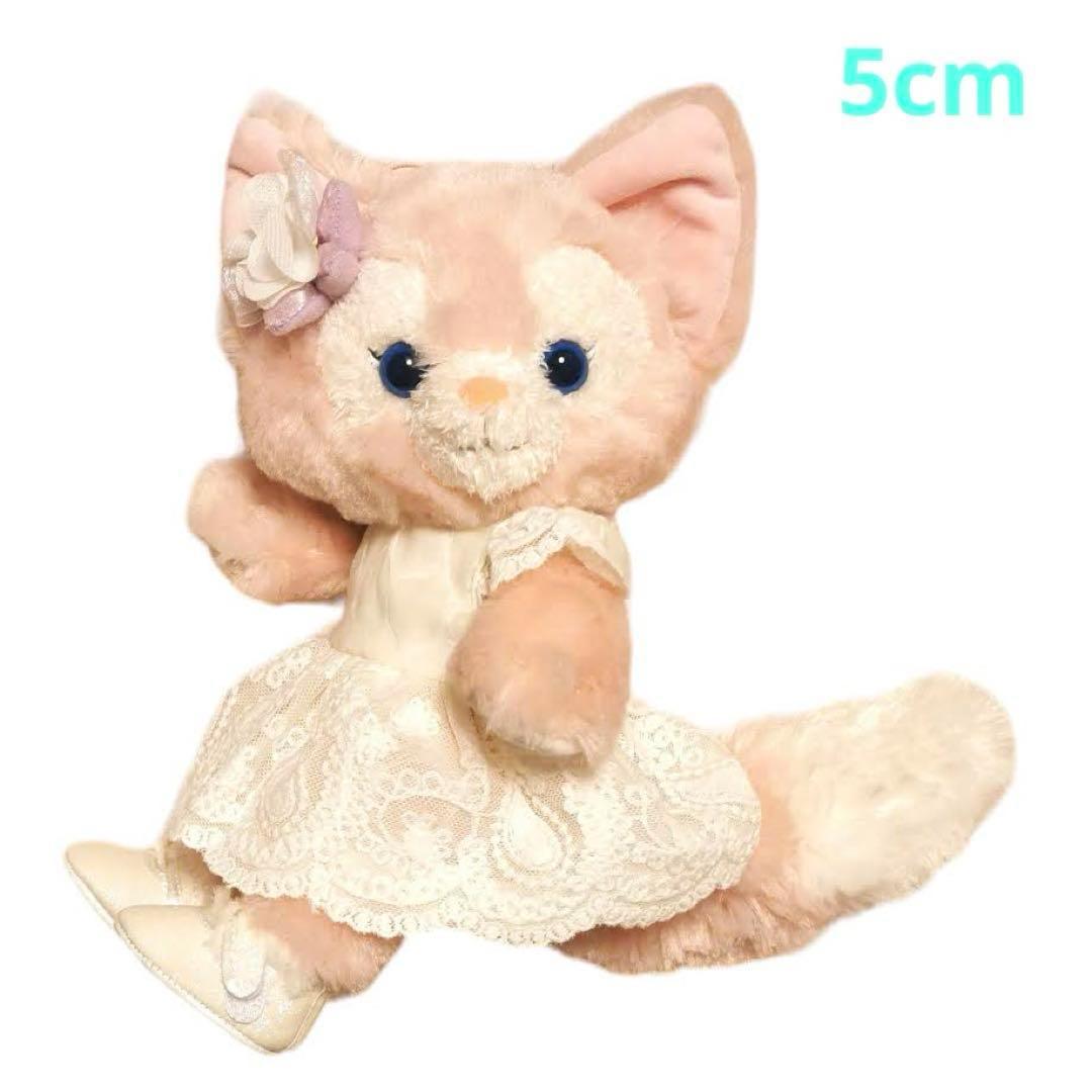 ステラルーSS用ストラップパンプス★ホワイトグリッター★ぬいぐるみ靴