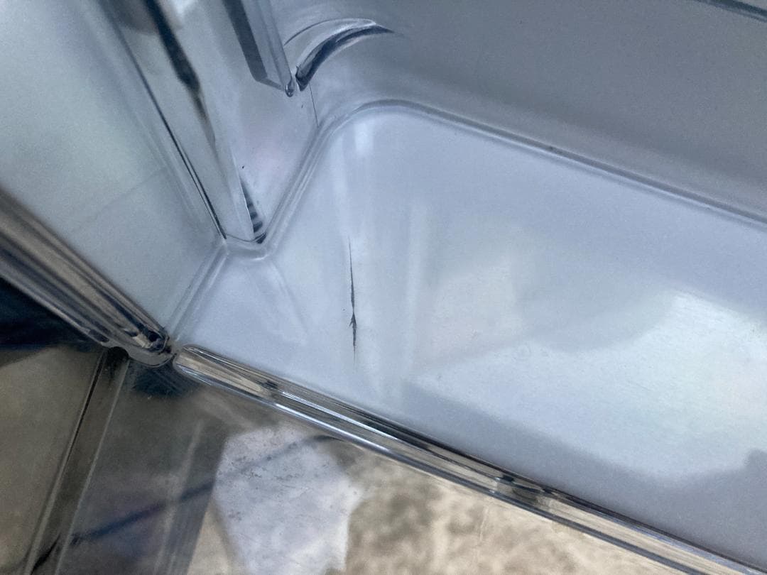 送料込 22年製 TWINBIRD HR-EI35 中身が見える冷蔵庫 354L