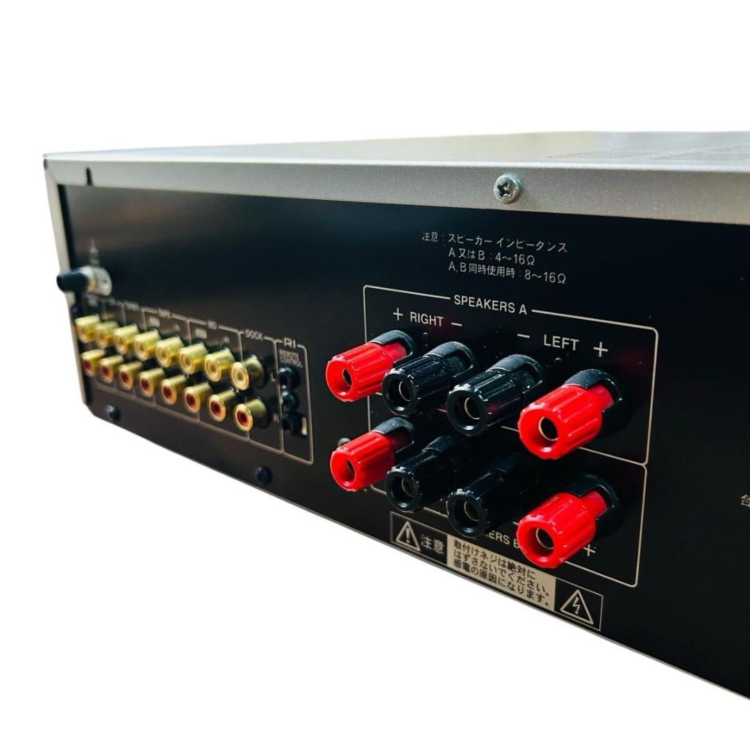 ONKYO プリメインアンプ 最大出力85W+85W A-973(S) シルバー