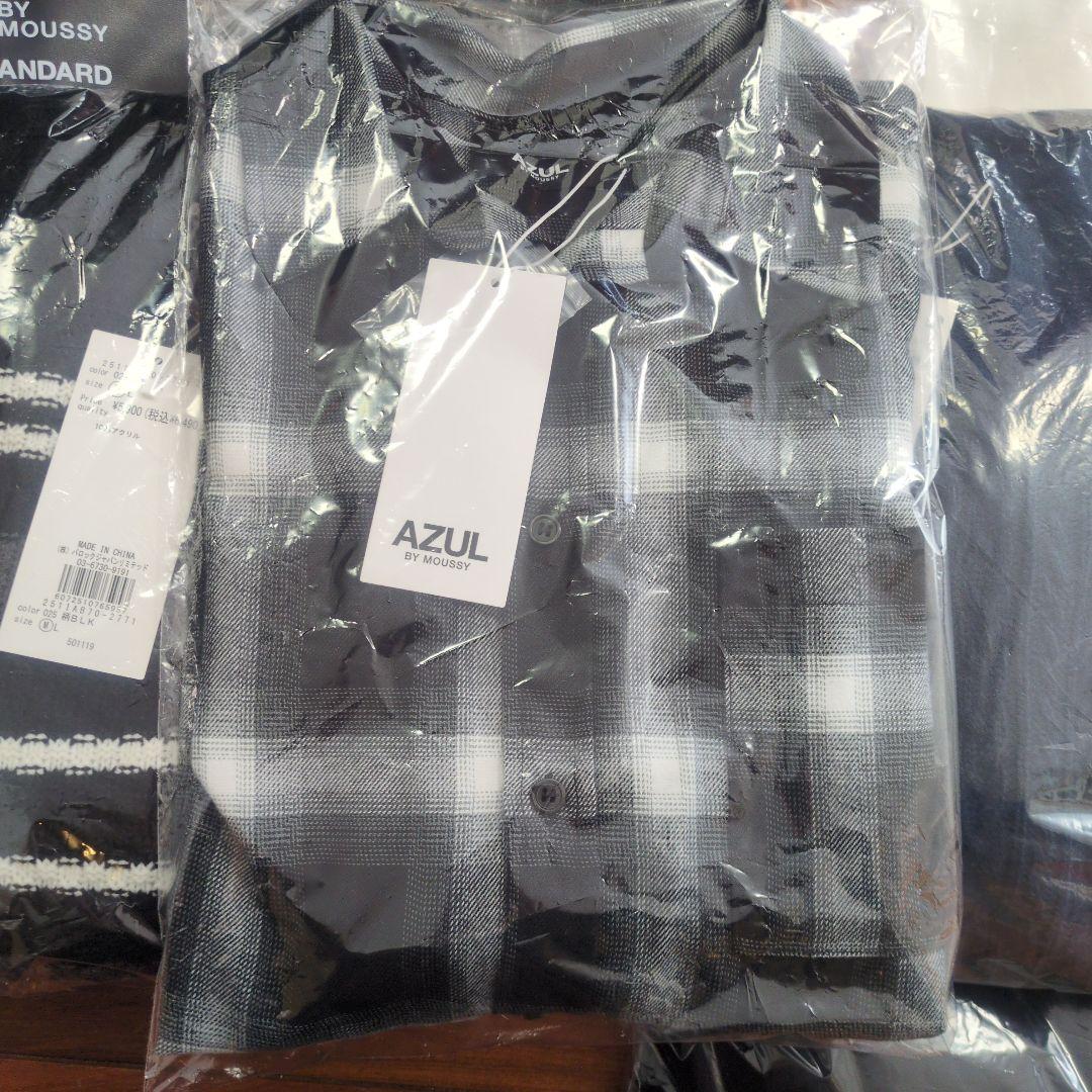 AZUL 2026年福袋 メンズ Mサイズ 抜取なし コート ニット パンツ