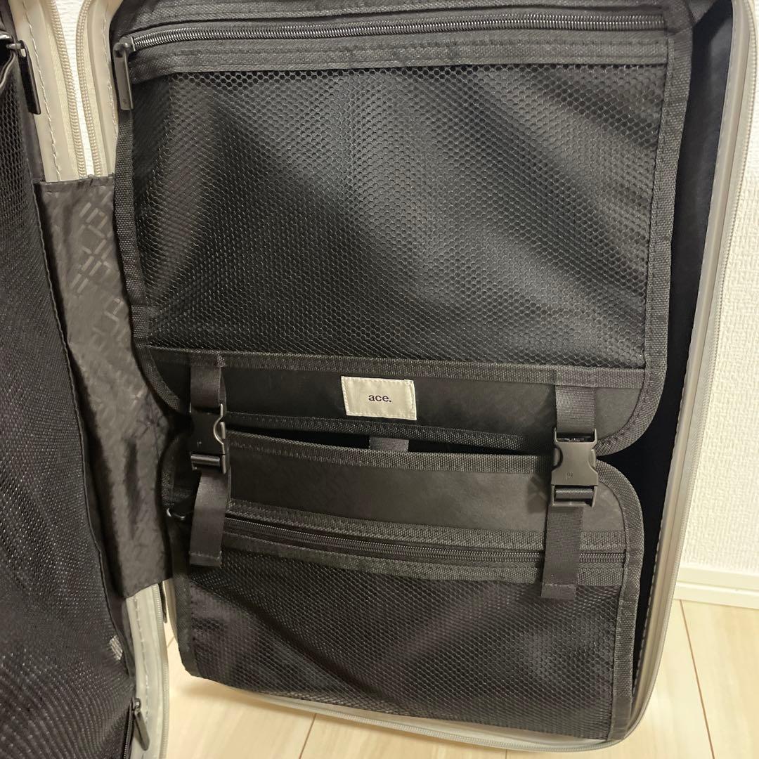 ACE 37L キャリーバッグ　ギンネズグレー 4輪