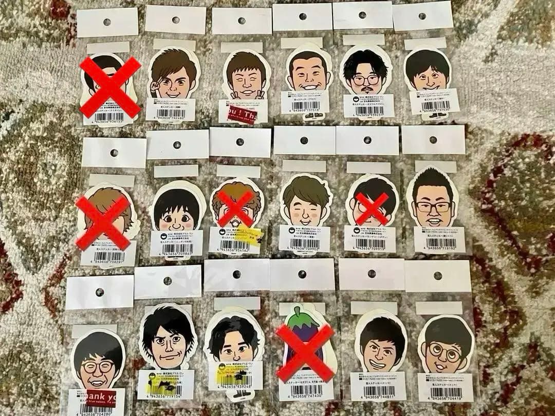 よしもと　芸人　ステッカー
