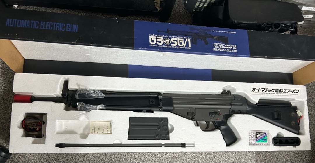 動作未確認 東京マルイ スタンダード ヘッケラー＆コック H&K G3 SG-1