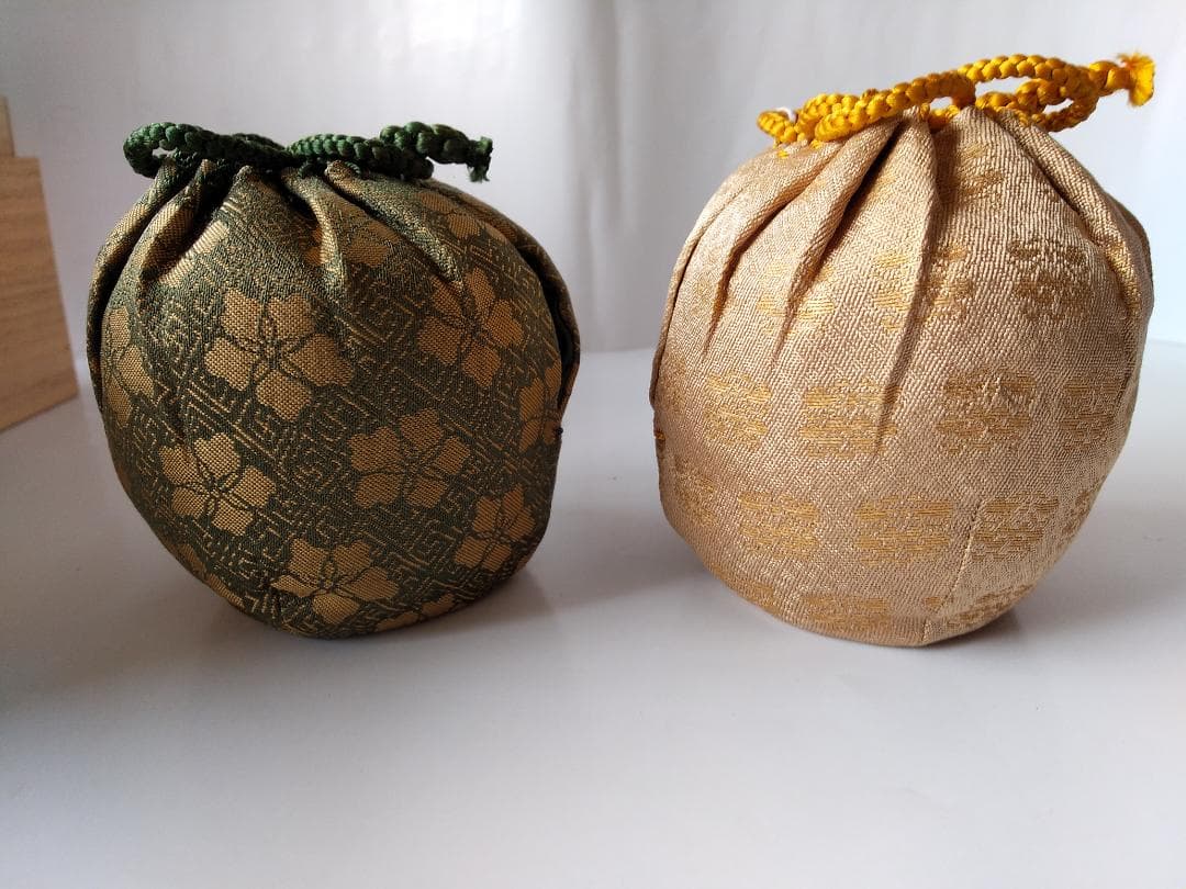 名工 岡安宮山人 茶入 立花大亀書付 常盤 仕覆 野田金襴 藤種純子 新品 です