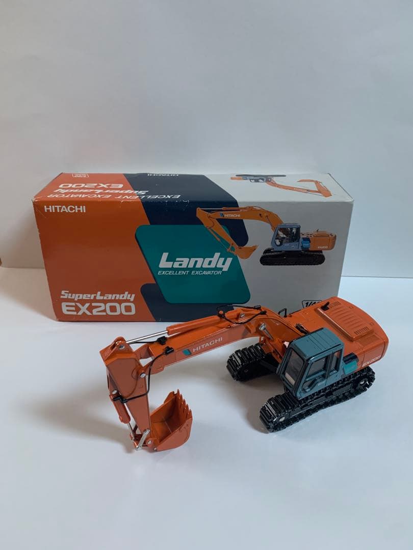 HITACHI Super Landy EX200 1/40 ミニチュア重機