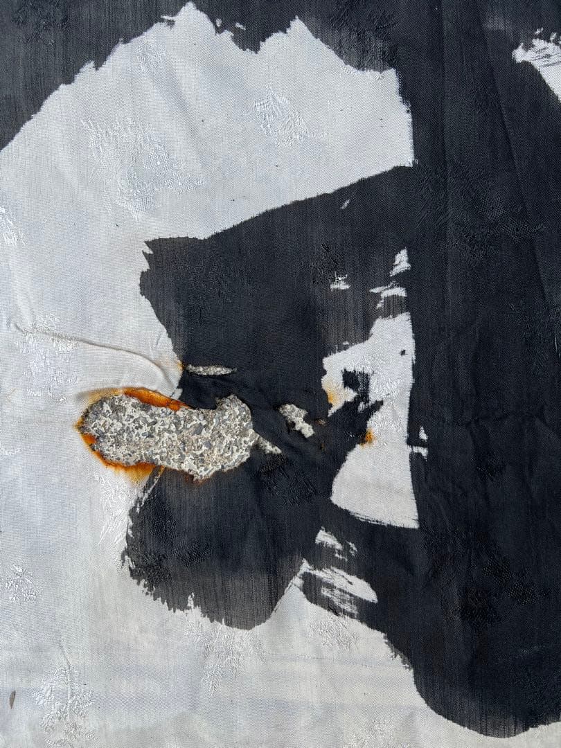 出征旗 軍隊幟 旗 軍幟 軍隊 大型 当時物 戦時中 古布 時代 日章旗 4