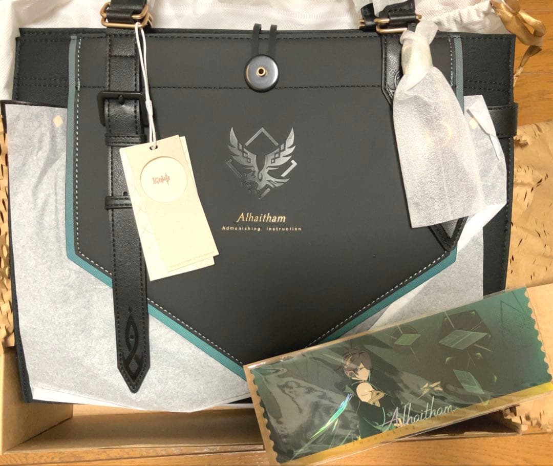原神 アルハイゼン カバン 郁林与飛砂 特典付き 公式正規品 新品未使用