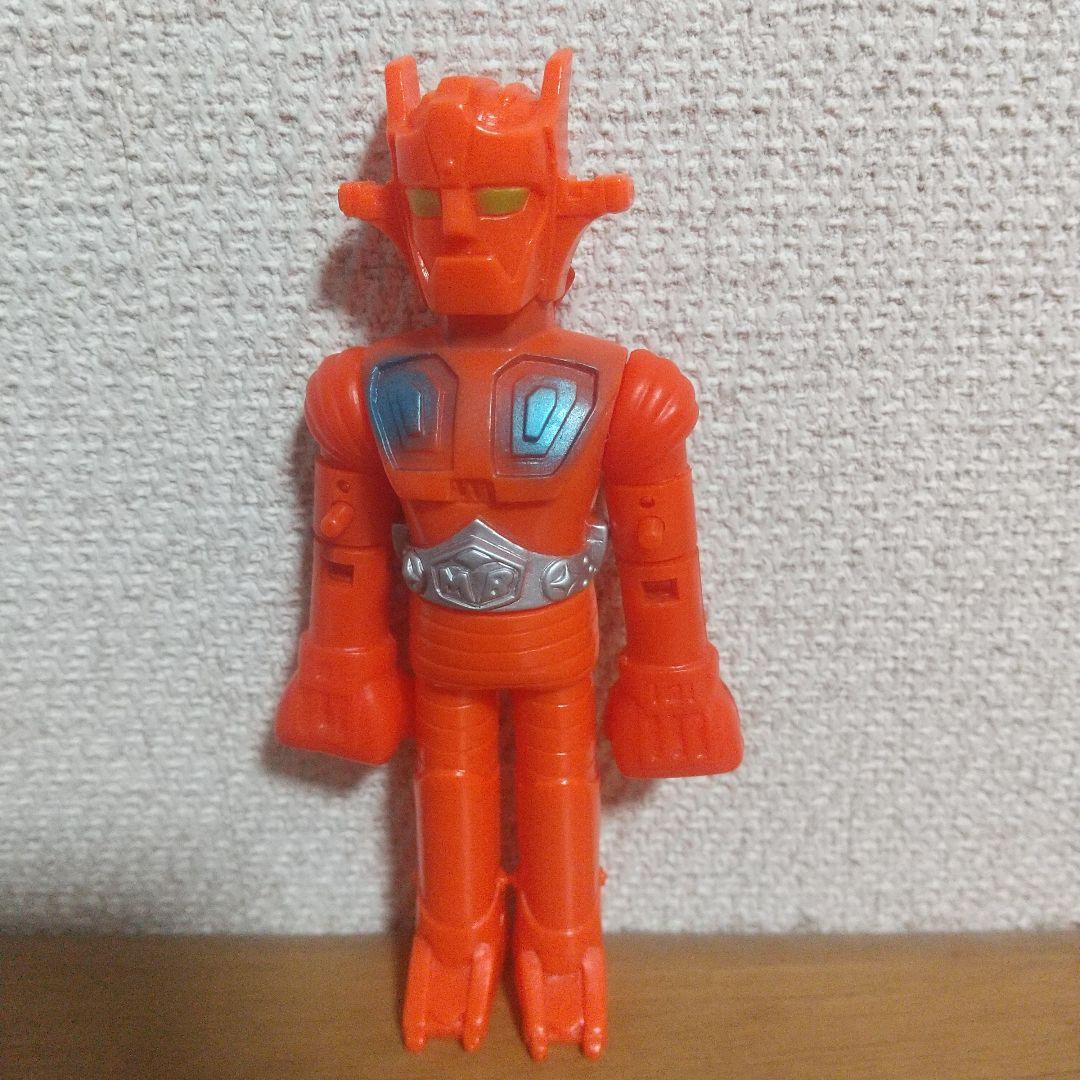 ウッド スーパーロボット マッハバロン アクションセット ソフビ 4体