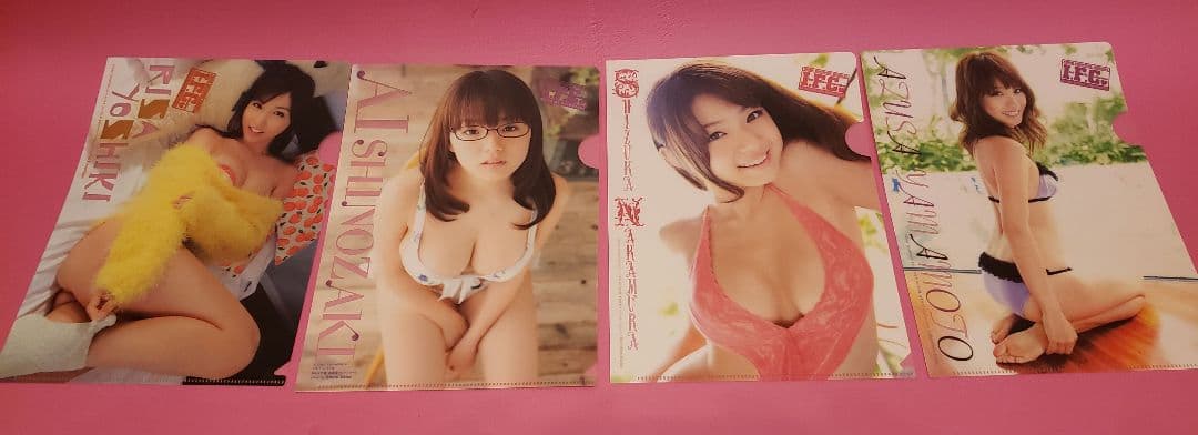 YOUNG CHAMPION 付録 アイドルクリアファイル 38冊