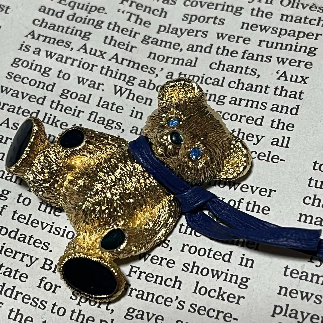 バーバリー　ブローチ　ヴィンテージ　ビンテージ　オールド　アンティーク　ベア　熊