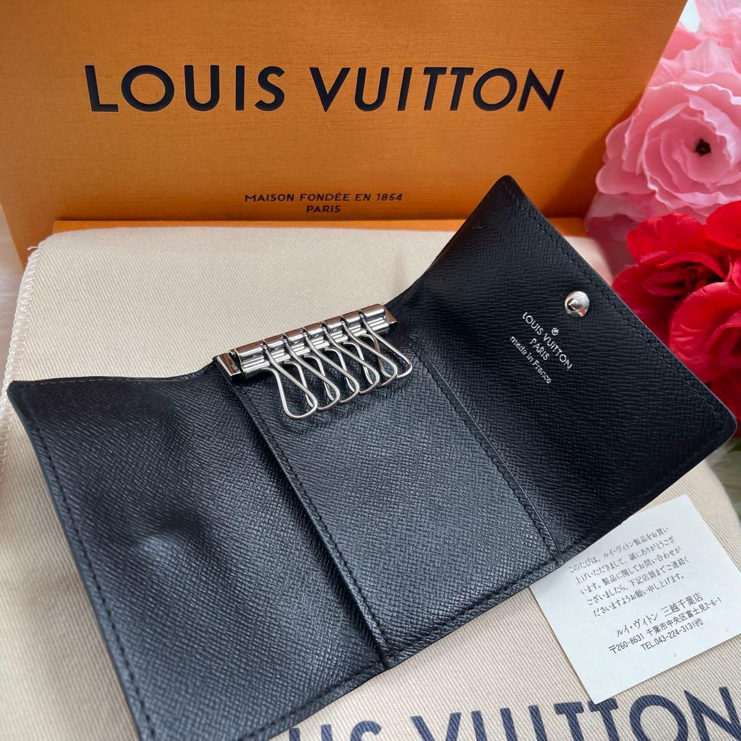 ルイヴィトン ダミエ　グラフィット　キーケース　キーリング　キーホルダー768